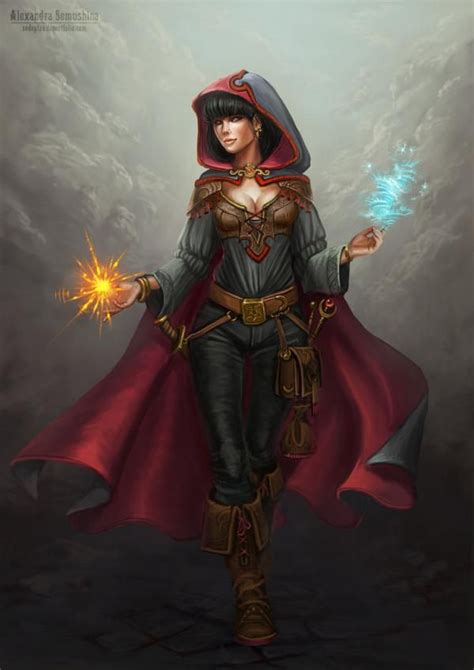 Female hunter of dark magic users
